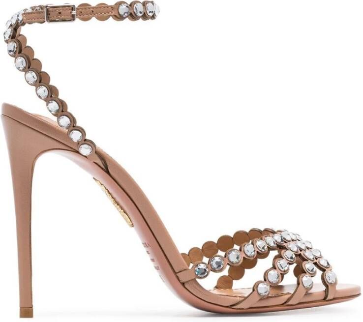 Aquazzura Kristal Sandalen Pink Dames