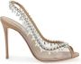 Aquazzura Kristallen verleiding sandalen Pink Dames - Thumbnail 1