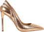 Aquazzura Metallic Pumps voor Vrouwen Elegante Stijl Yellow Dames - Thumbnail 1