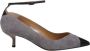 Aquazzura Paris Grey Black Pinot Pump Gray Dames - Thumbnail 1