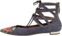 Aquazzura Pre-owned Denim sandals Blue Dames - Thumbnail 1