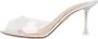 Aquazzura Pre-owned Fabric mules White Dames - Thumbnail 1