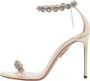 Aquazzura Pre-owned Fabric sandals Beige Dames - Thumbnail 1