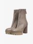 Aquazzura Pre-owned Leather boots Gray Dames - Thumbnail 1