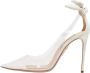 Aquazzura Pre-owned Leather heels Beige Dames - Thumbnail 1