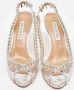 Aquazzura Pre-owned Leather heels Gray Dames - Thumbnail 1