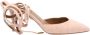 Aquazzura Pre-owned Leather heels Pink Dames - Thumbnail 1