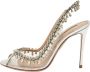 Aquazzura Pre-owned Leather heels White Dames - Thumbnail 1