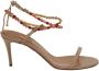 Aquazzura Pre-owned Leather sandals Beige Dames - Thumbnail 1