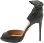 Aquazzura Pre-owned Leather sandals Black Dames - Thumbnail 1