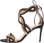 Aquazzura Pre-owned Leather sandals Black Dames - Thumbnail 1