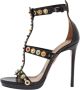 Aquazzura Pre-owned Leather sandals Black Dames - Thumbnail 1