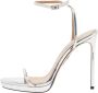 Aquazzura Pre-owned Leather sandals Gray Dames - Thumbnail 1