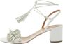 Aquazzura Pre-owned Leather sandals White Dames - Thumbnail 1