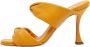 Aquazzura Pre-owned Leather sandals Yellow Dames - Thumbnail 1