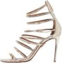 Aquazzura Pre-owned Leather sandals Yellow Dames - Thumbnail 1