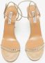 Aquazzura Pre-owned Leather sandals Yellow Dames - Thumbnail 1