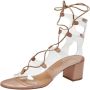 Aquazzura Pre-owned Plastic sandals Beige Dames - Thumbnail 1