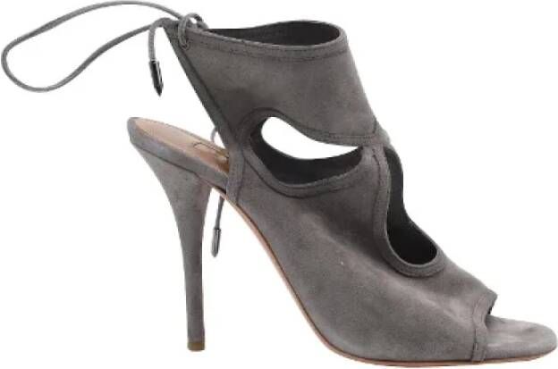 Aquazzura Pre-owned Pumps Gray Dames