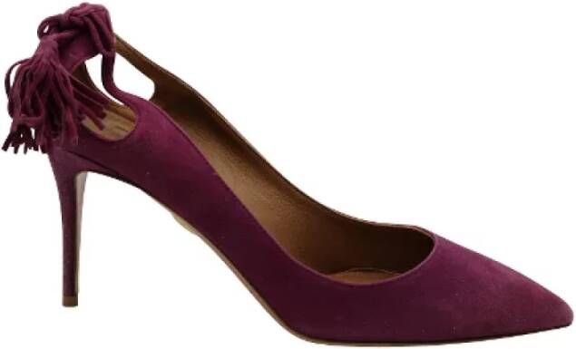 Aquazzura Pre-owned Pumps Purple Dames