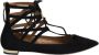 Aquazzura Pre-owned Suede flats Black Dames - Thumbnail 1