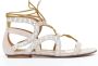 Aquazzura Pre-owned Suede heels Beige Dames - Thumbnail 1