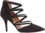 Aquazzura Pre-owned Suede heels Black Dames - Thumbnail 1