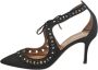 Aquazzura Pre-owned Suede heels Black Dames - Thumbnail 1