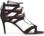 Aquazzura Pre-owned Suede sandals Black Dames - Thumbnail 1