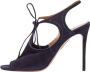 Aquazzura Pre-owned Suede sandals Blue Dames - Thumbnail 1