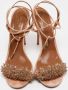 Aquazzura Pre-owned Suede sandals Pink Dames - Thumbnail 1