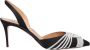 Aquazzura Elegante Satijnen Gatsby Pumps Black Dames - Thumbnail 1