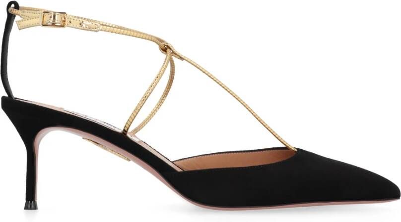 Aquazzura Puntige Neus Slingback Pumps Black Dames