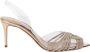 Aquazzura Roze Hak Slingback Gatsby Pink Dames - Thumbnail 1