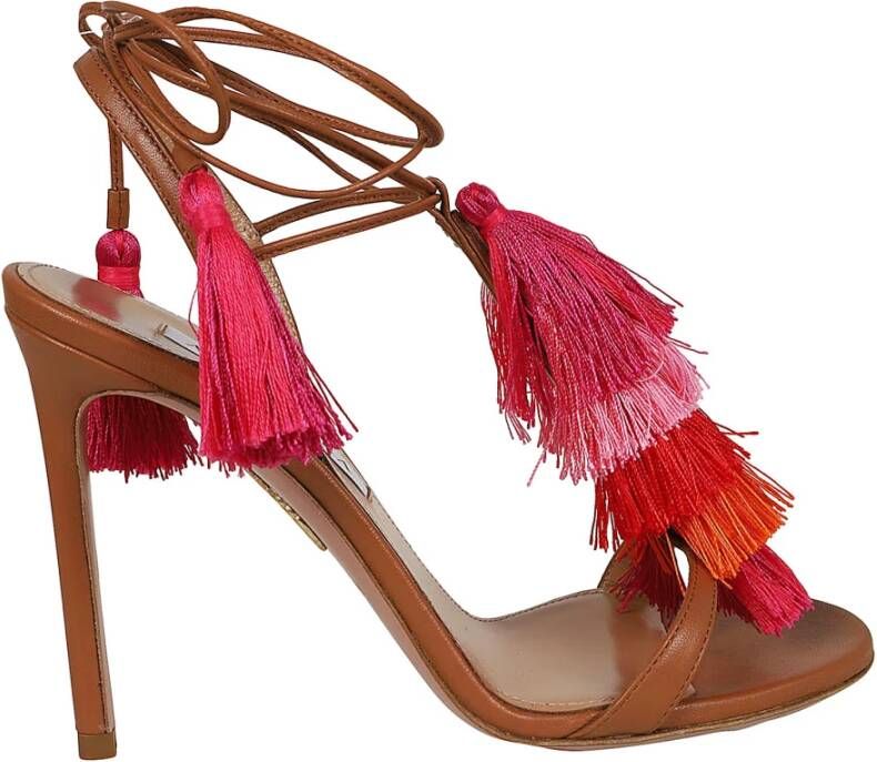 Aquazzura Sandals Brown Dames