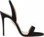 Aquazzura Elegant Zwarte Open Hoge Hakken Black Dames - Thumbnail 4