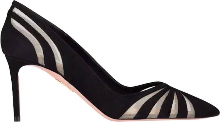 Aquazzura Spy Pump Stijlvolle hoge hakken Black Dames