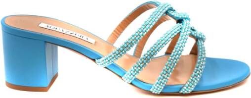 Aquazzura Stijlvolle Sandalen Blue Dames