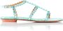 Aquazzura Stijlvolle Zomer Sandalen Blue Dames - Thumbnail 1