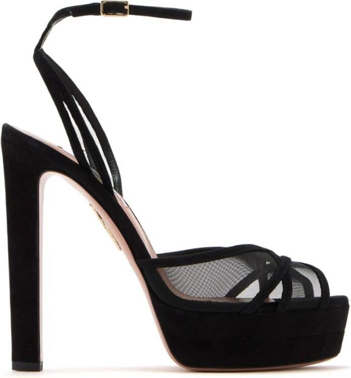 Aquazzura Stijlvolle Zomer Sandalen voor Vrouwen Black Dames