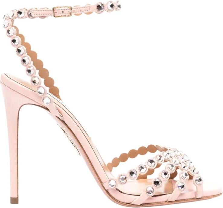 Aquazzura Stijlvolle Zomer Sandalen voor Vrouwen Pink Dames