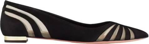 Aquazzura Stijlvolle Zwarte Espadrilles Black Dames