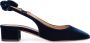 Aquazzura Strik Slingback met Decoratieve Bloem Blue Dames - Thumbnail 1