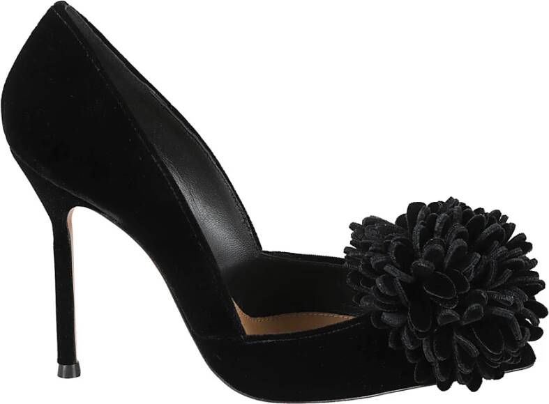 Aquazzura Zwarte gehakte Couturier-pomp Black Dames