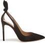 Aquazzura Zwarte hakken sandalen Black Dames - Thumbnail 1