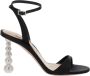 Aquazzura Zwarte hoge baby sandaal Black Dames - Thumbnail 1