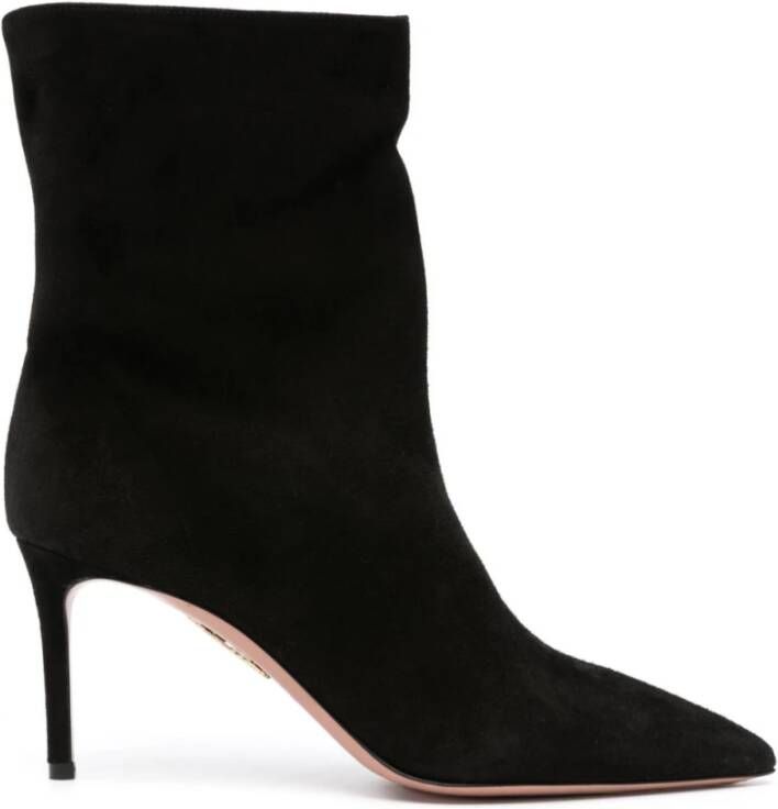 Aquazzura Zwarte laarzen met stijl Zwart Dames