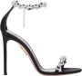 Aquazzura Zwarte Love Link Stiletto Sandalen Black Dames - Thumbnail 1