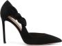 Aquazzura Zwarte Strik Pomp Black Dames - Thumbnail 1