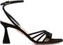 Aquazzura Zwarte Suède Open Teen Hakken Black Dames - Thumbnail 1